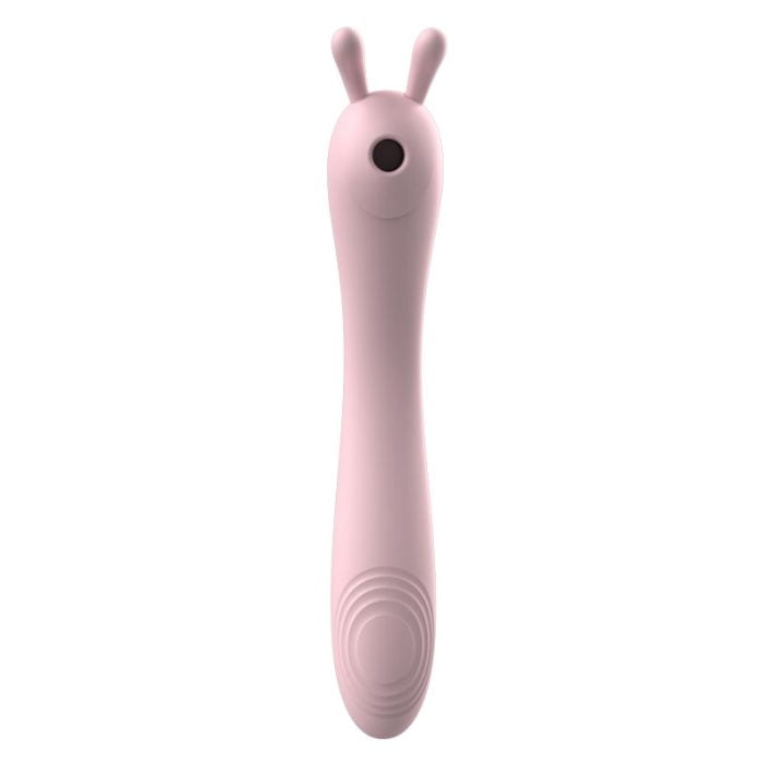 Vibrador com Sugador e Pulsador Coelhinho Recarregável com 12 Modos de Vibração e Pulsação Cod. BC 1072 - Image 3