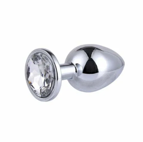 Plug Anal com Cristal Brilhante (P) Cod. BJ 10001 - Imagem 5