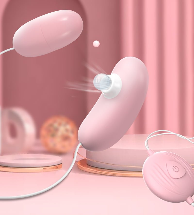 Vibrador Bullet Duplo com 7 Modos de Vibração Cod. XD1011 - Imagem 2