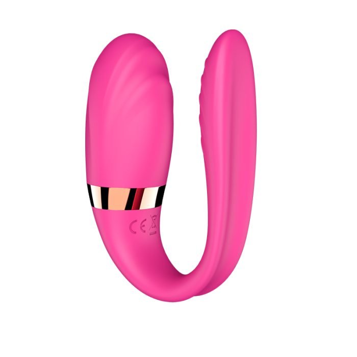 Vibrador de Casal com 7 Modos de Vibração Recarregável Cod. XE 1005 - Image 2