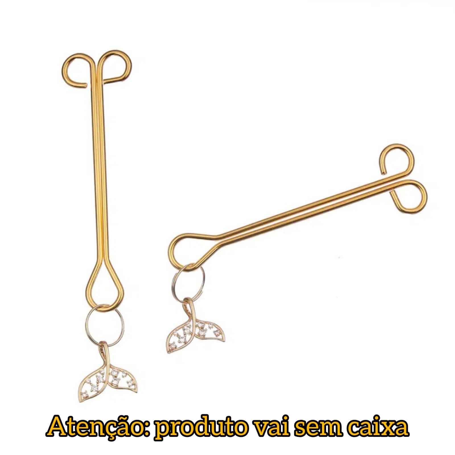 Grampo de Mamilo de Luxo Cod. BJ 10073