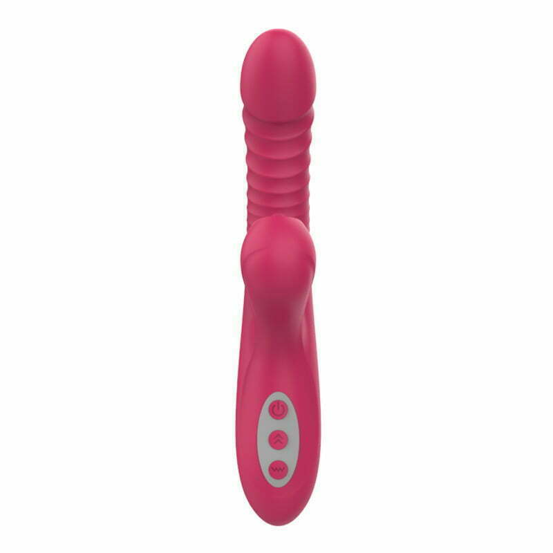 Vibrador com Estimulador de Clitóris com 17 Modos de Vibração Recarregável Cod. XN 1001 - Imagem 3