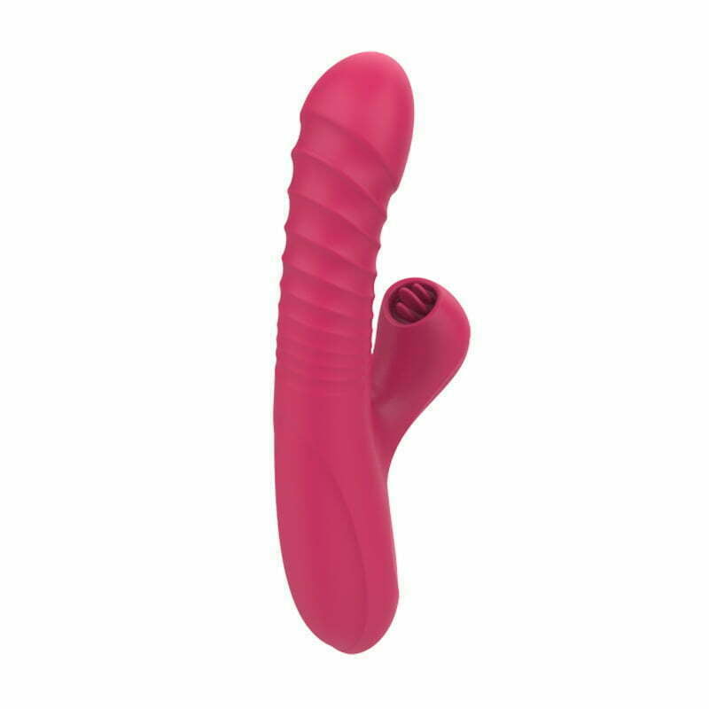 Vibrador com Estimulador de Clitóris com 17 Modos de Vibração Recarregável Cod. XN 1001 - Imagem 2