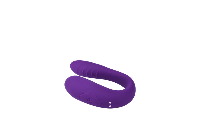 Vibrador e Casal com Sucção e 10 Modos de Vibração Recarregável Cod. XH 1004 - Image 3