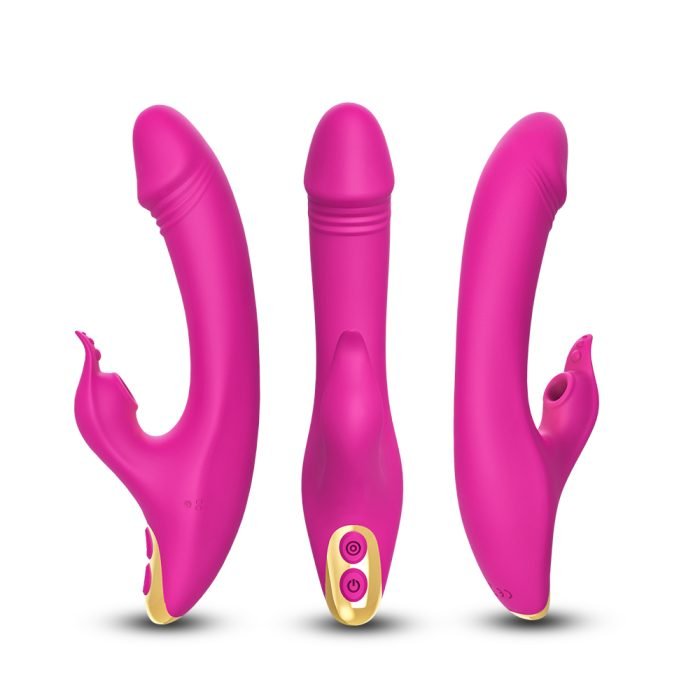 Vibrador com Sucção 9 Modos de Vibração e 7 de Pulsação Recarregável Cod. BY10021 - Image 3