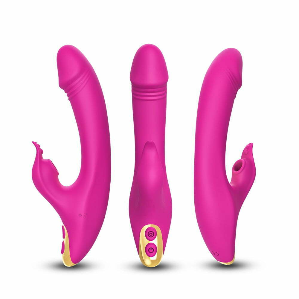 Vibrador com Sucção 9 Modos de Vibração e 7 de Pulsação Recarregável Cod. BY10021 - Imagem 3