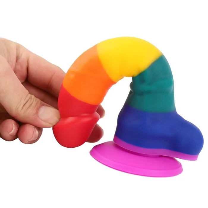 Prótese Realística Colorida em Silicone Liquido 19 X 3,7cm Cod. BJ 10109 - Imagem 3