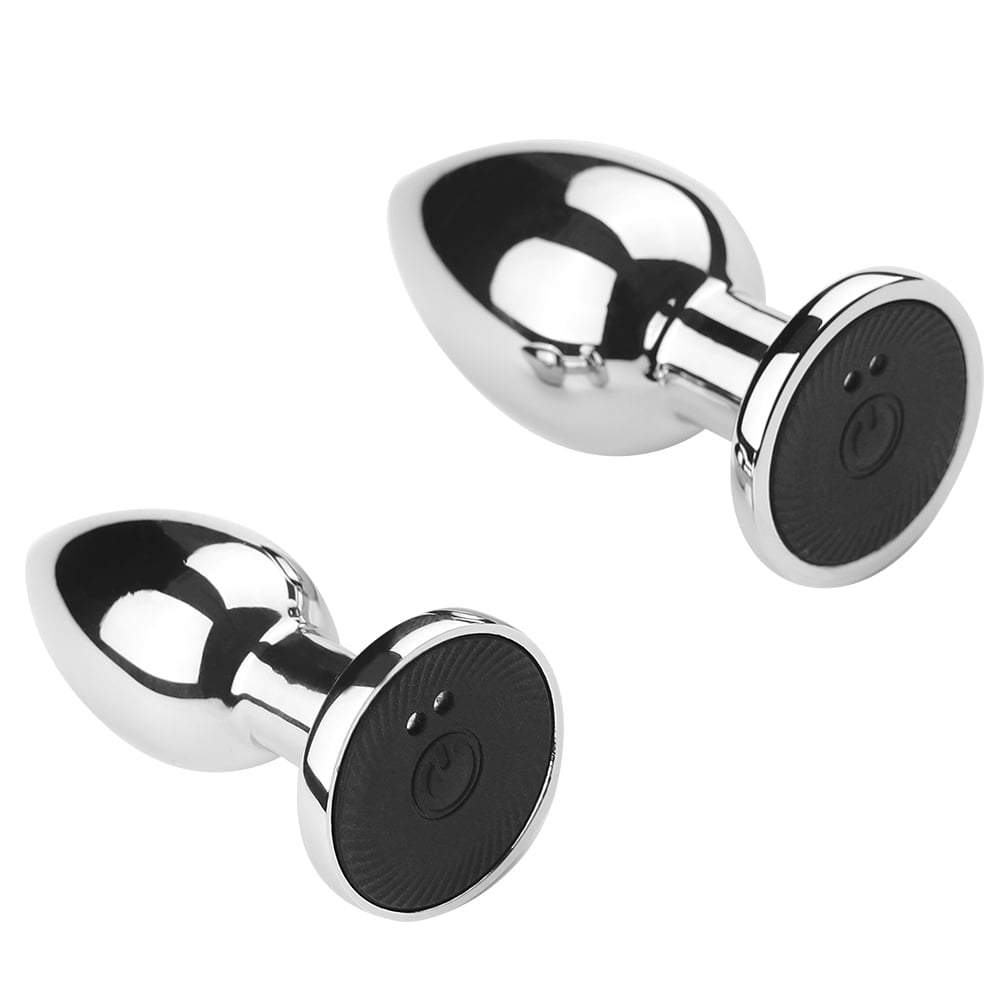 Plug Anal Metálico com 10 Modos de Vibração e Controle Remoto Cod. BJ 10110 - Imagem 3