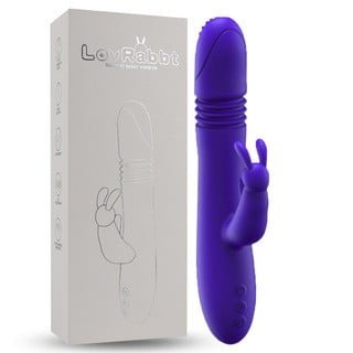 Vibrador Vai e Vem com Estimulador de Clitóris  com Aquecimento Recarregável Cod. BC 1068 - Image 3