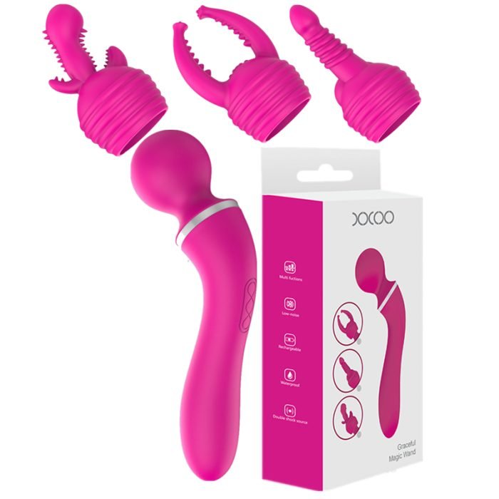 Vibrador Graceful com 10 Modos de Vibração Recarregável Cod. XN 1021