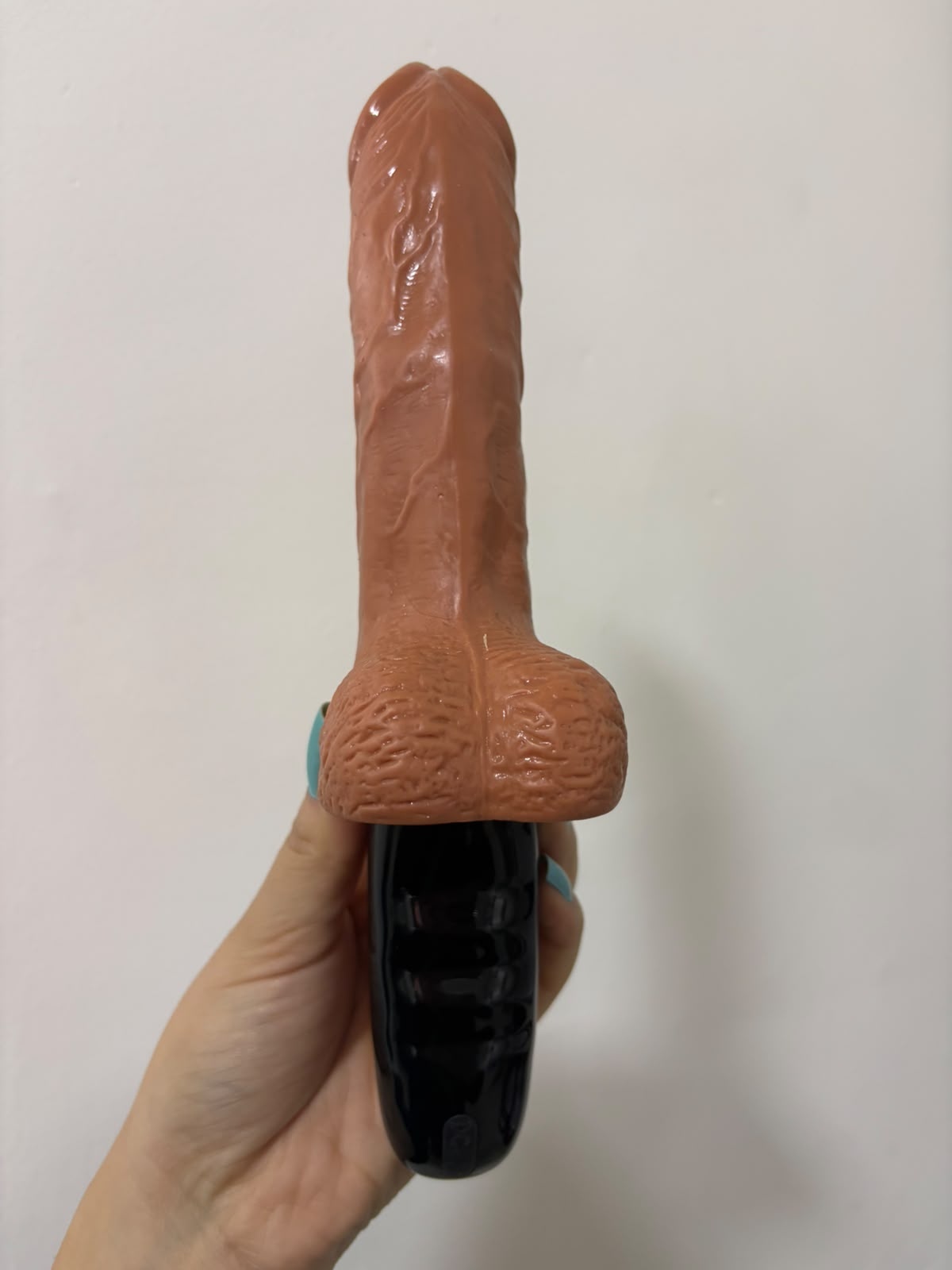 Prótese Recarregável com 5 Modos de Vibração e Rotação 26,5cm x 7,8cm Cod. XM 1016 - Imagem 5
