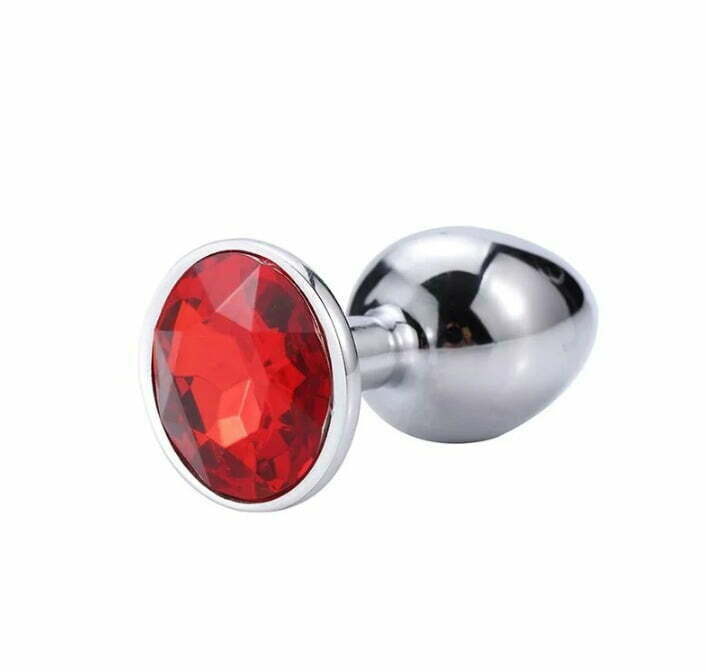 Plug Anal com Cristal Brilhante (P) Cod. BJ 10001 - Imagem 9