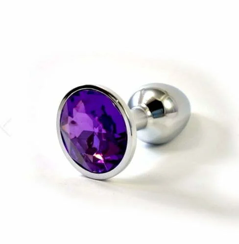 Plug Anal com Cristal Brilhante (P) Cod. BJ 10001 - Imagem 7