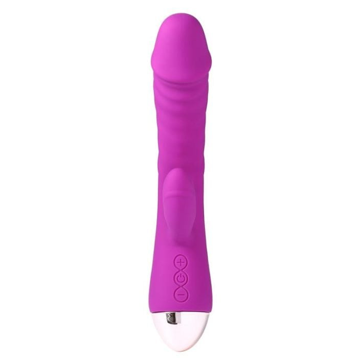 Vibrador de Ponto G e Clitóris com 10 Modos de Metralhadora Super Potente Recarregável Cod. XS 1011