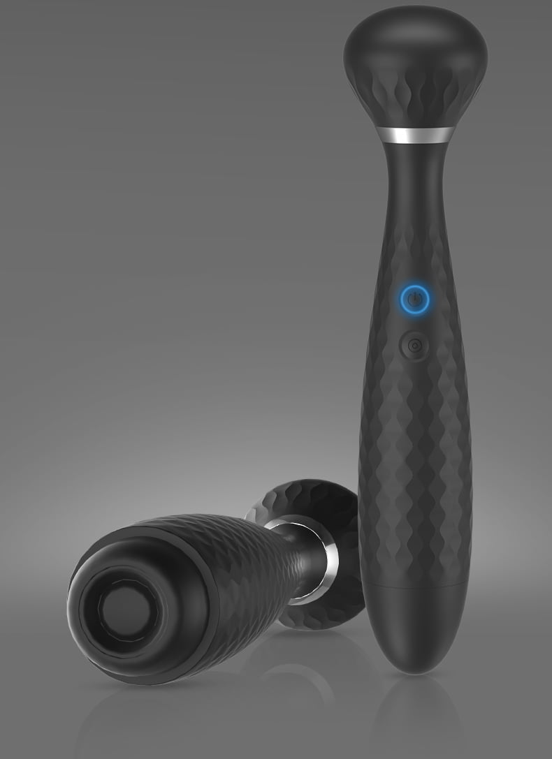 Massageador Varinha Mágica com 20 Modos de Vibração Recarregável Cod. XD1001 - Imagem 2