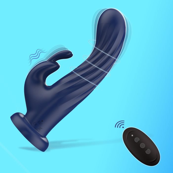 Vibrador Rabbit com 10 Modos de Vibração Recarregável com Controle Cod. NN 1003