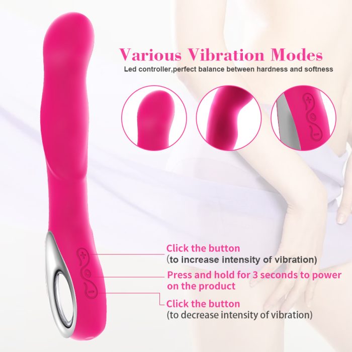 Vibrador com 12 Modos de Vibração Recarregável Cod. BA1031 - Image 5