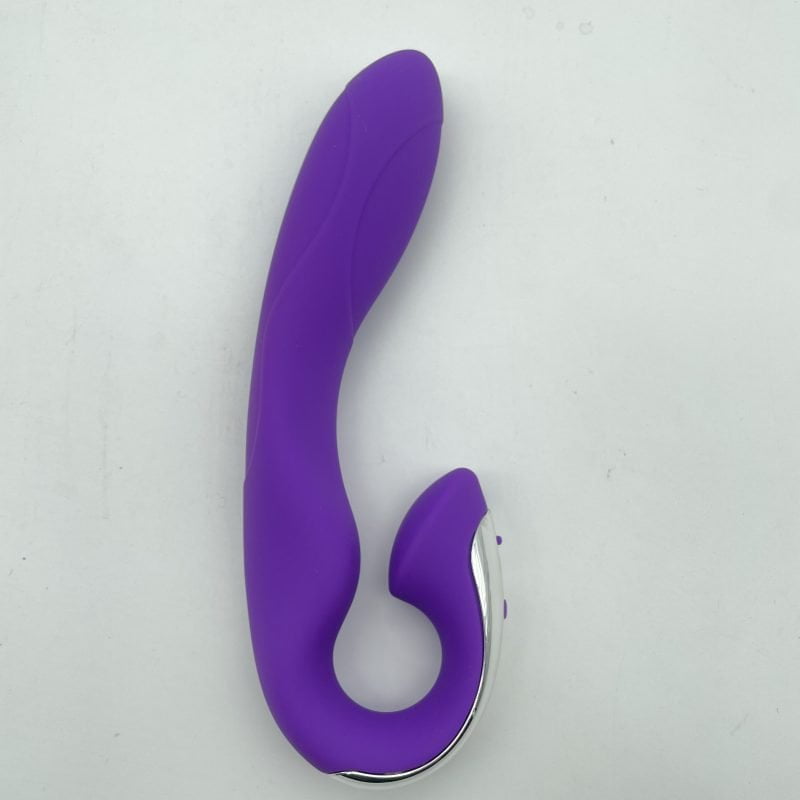 Vibrador com Estimulador de Clitóris e 10 Modos de Vibração Recarregável Cod. XW 1021