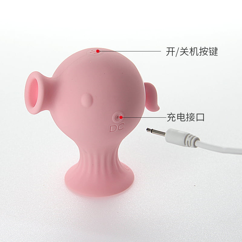 Estimulador de Clitóris Cavalo Marinho com língua e 12 Modos de Vibração e Sucção Recarregável Cod. BB 1003 - Imagem 3