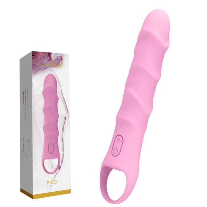 Vibrador com 15 Modos e Vibração Texturizado Recarregável Cod. BK 1001