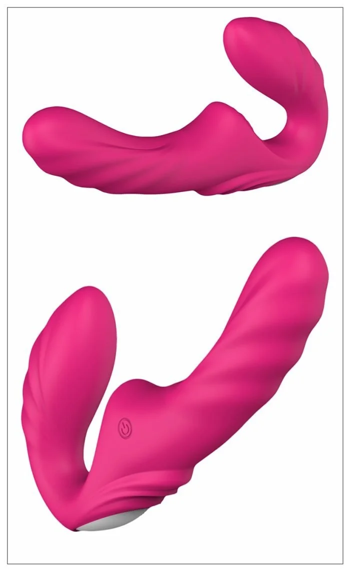 Vibrador de Casal Feminino com 12 Modos de Vibração Recarregável Cod. BA1032 - Image 3