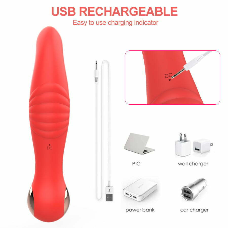 Vibrador Duplo com 12 Modos de Vibração e Pulsação  Recarregável Cod. BA1030 - Imagem 3