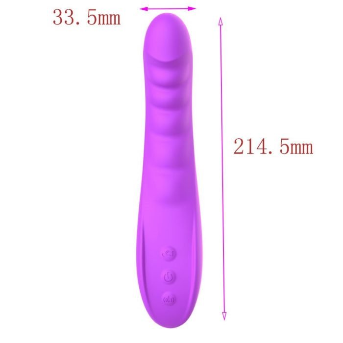 Vibrador de Ponto G Vai e Vem com 14 Modos de Vibração Recarregável Cod. NN 1012 - Image 3