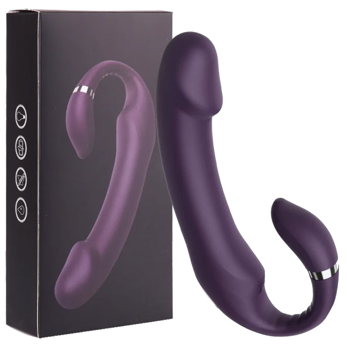 Vibrador de Casal Feminino com 10 Modos de Vibração Recarregável Cod. XH 1023