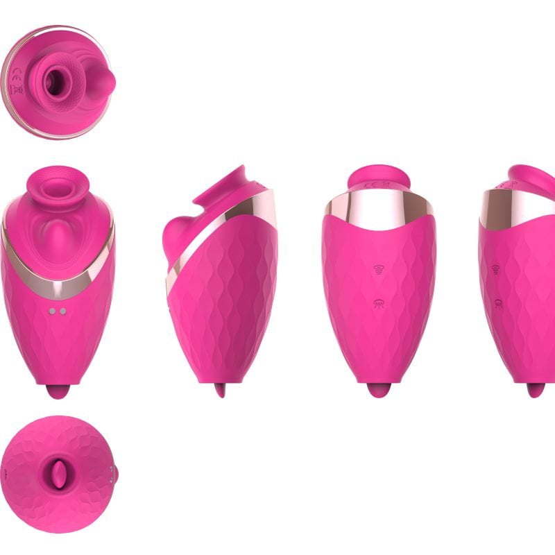 Pulsador de Clitóris com 10 Modos de Pulsação Recarregável Cod. XQ 1001