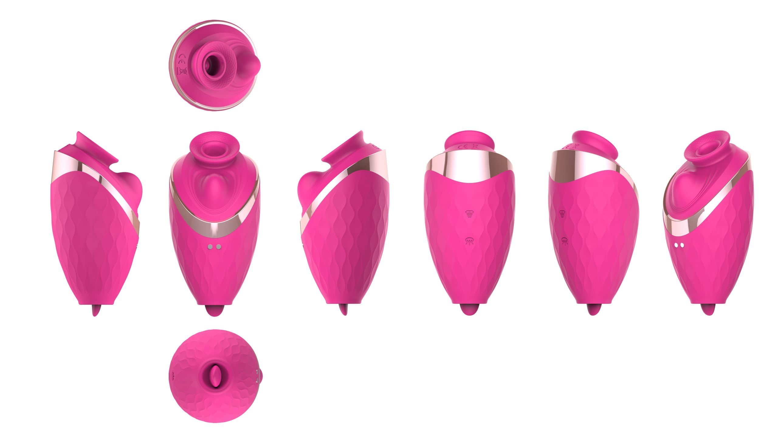 Pulsador de Clitóris com 10 Modos de Pulsação Recarregável Cod. XQ 1001