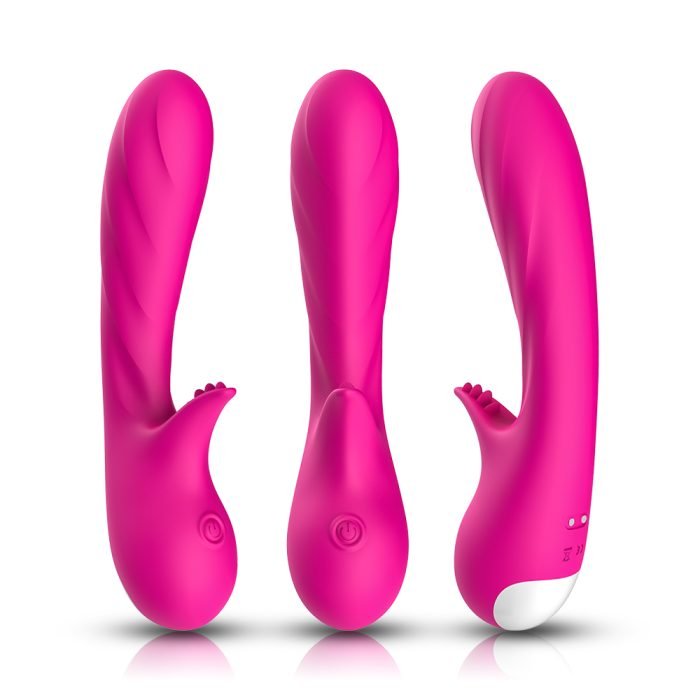 Vibrador com Estimulador de Clitóris com 9 Modos de Vibração Recarregável Cod. BY10039 - Image 2