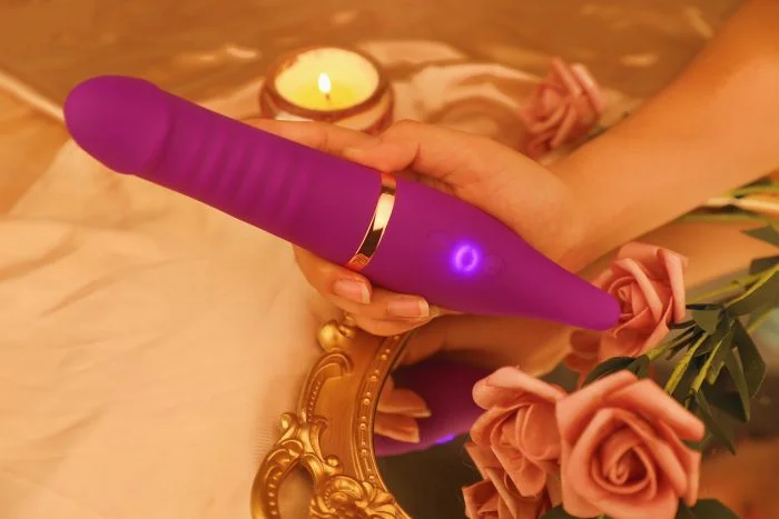 Vibrador com 10 Modos de Vibração Recarregável Cod. XS 1021 - Imagem 4