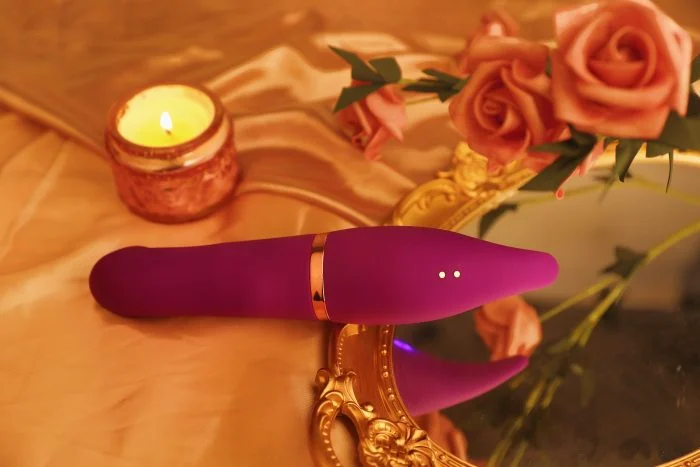 Vibrador com 10 Modos de Vibração Recarregável Cod. XS 1021 - Imagem 3