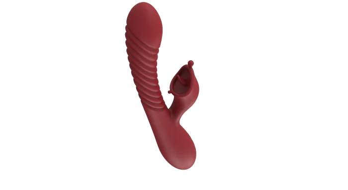 Vibrador com Estimulador de Clitóris e 10 Modos de Vibração Recarregável Cod. XS 1019