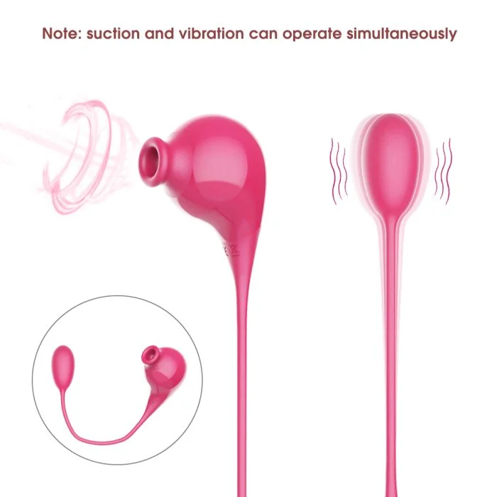 Vibrador com Ponta Dupla com 10 Modos de Vibração e Pulsação LEVE Recarregável Cod. XJ 1026 - Imagem 4