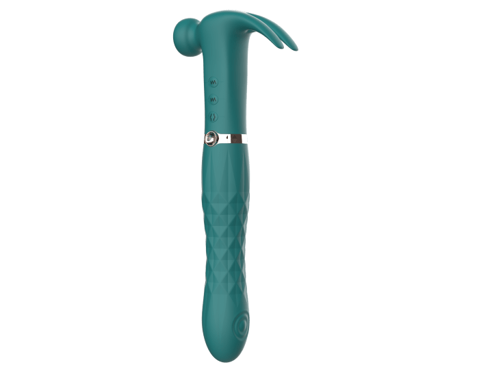 Vibrador Formato Martelo com 24 Modos de Vibração Recarregável Cod. BD 1004 - Image 4