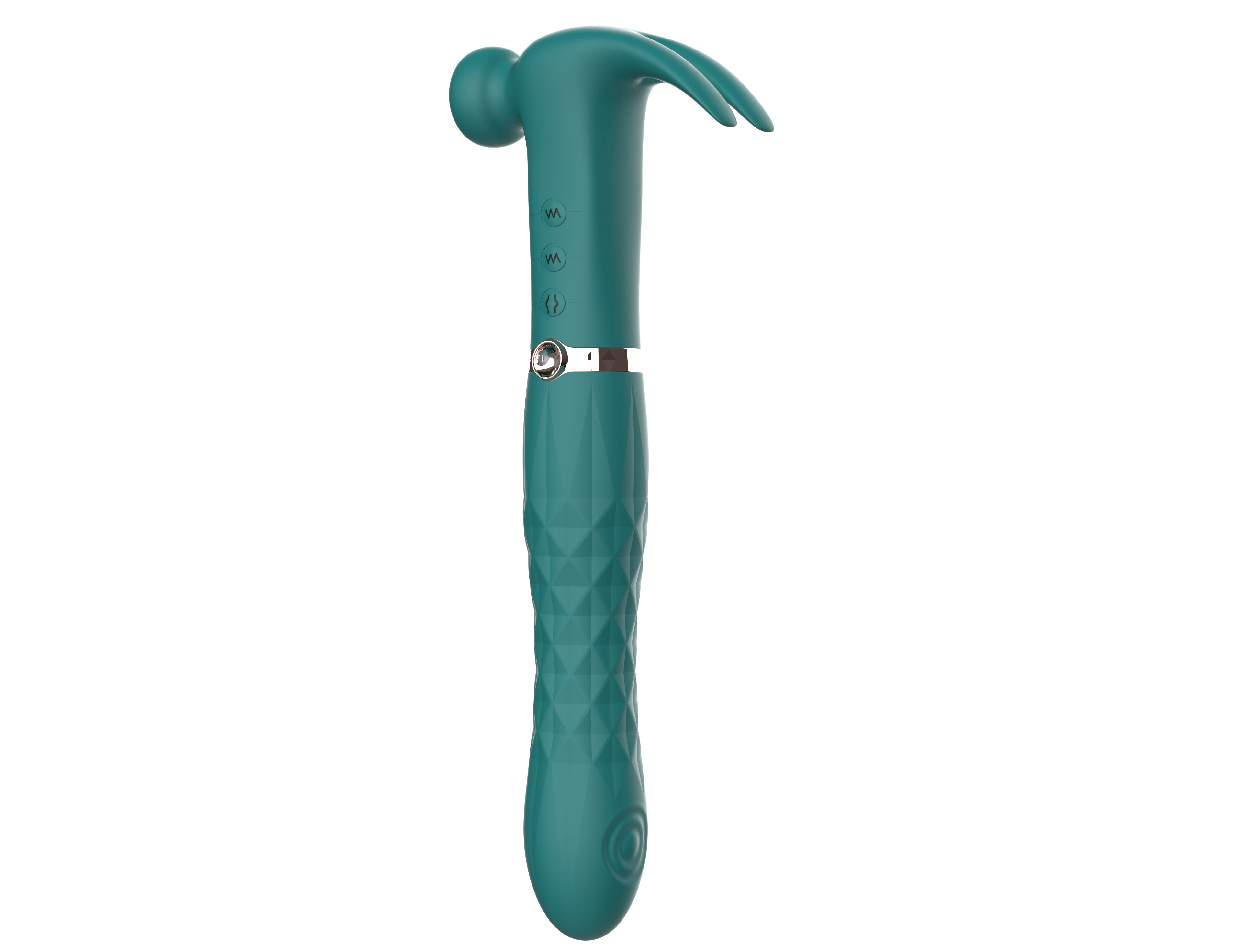 Vibrador Formato Martelo com 24 Modos de Vibração Recarregável Cod. BD 1004 - Imagem 4