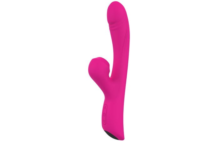 Vibrador com Estimulador de Clitóris e com 10 Modos de Pulsação e Vibração Recarregável Cod. XH 1021 - Image 2