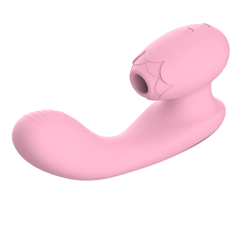 Vibrador com Estimulador de Clitóris com 12 Modos de Vibração e Pulsação Recarregável Cod BB 1001