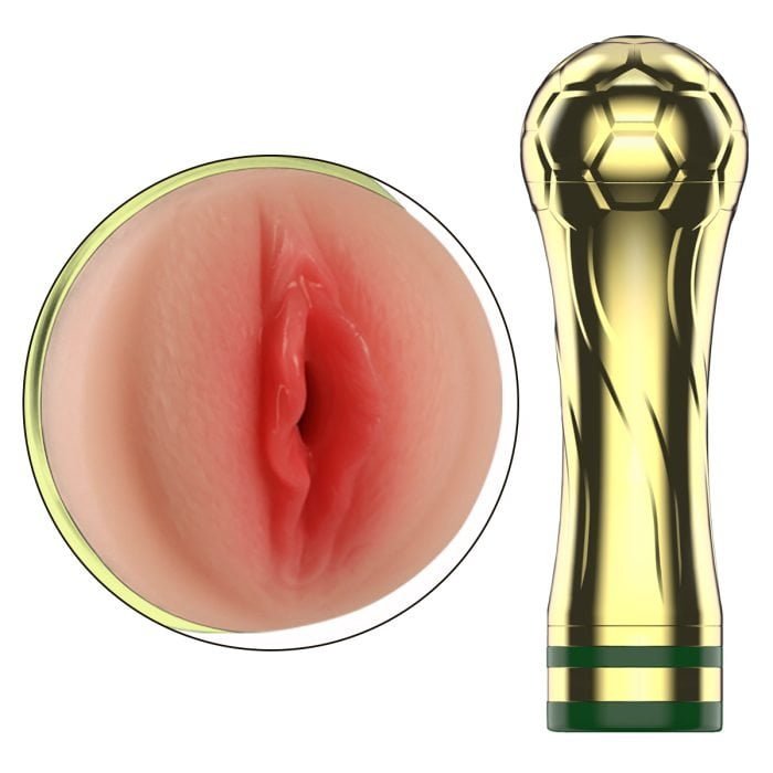 Masturbador Lanterna Masculino Formato de Vagina a Pilha - Taça da Copa Cod. XV 1025