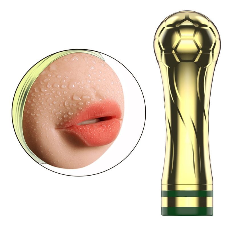 Masturbador Lanterna Masculino Formato de Boca a Pilha – Taça da Copa Cod. XV 1027