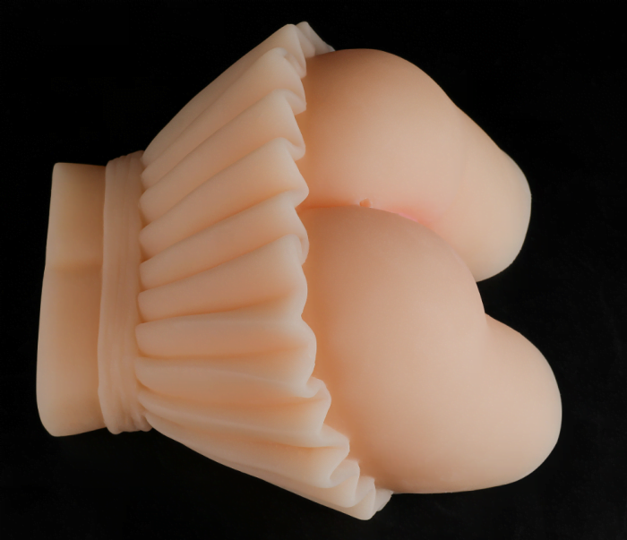 Masturbador Masculino com Saia em Silicone Realístico Formato Quadril Vagina e Anus Cod. XK 1028 - Image 4