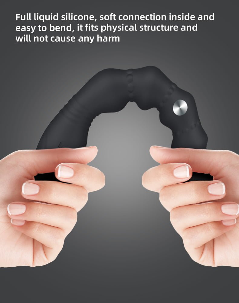 Massageador de Próstata com 7 Modos de Vibração e Choque Recarregável Cod. BX 1035 - Imagem 2