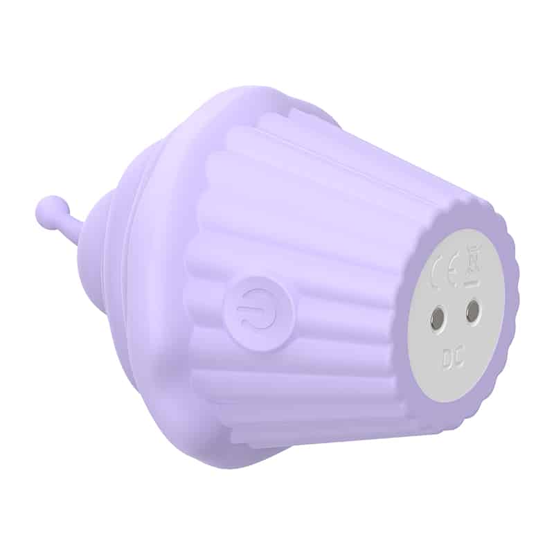 Estimulador de Clitóris Cupcake com 10 Modos de Vibração Recarregável Cod. BH 1047 - Imagem 3
