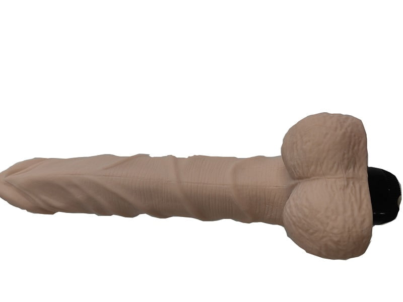 Prótese com Vibração Unica a Pilha 21cm x 3,8cm Cod. XM 1019 - Imagem 2