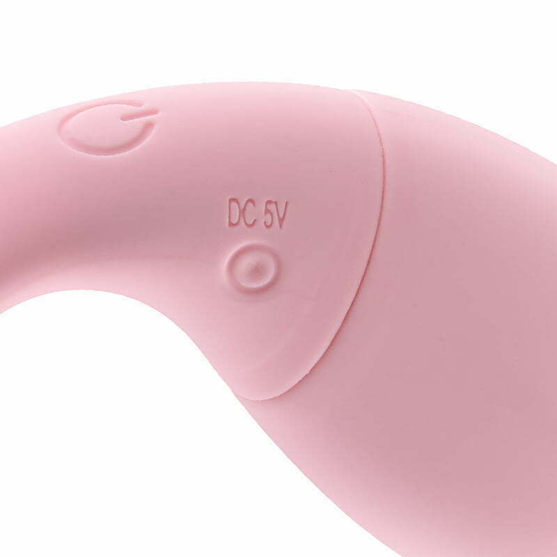 Vibrador Formato Baleia com 7 Modos de Vibração Recarregável Cod. XK 1032 - Imagem 5