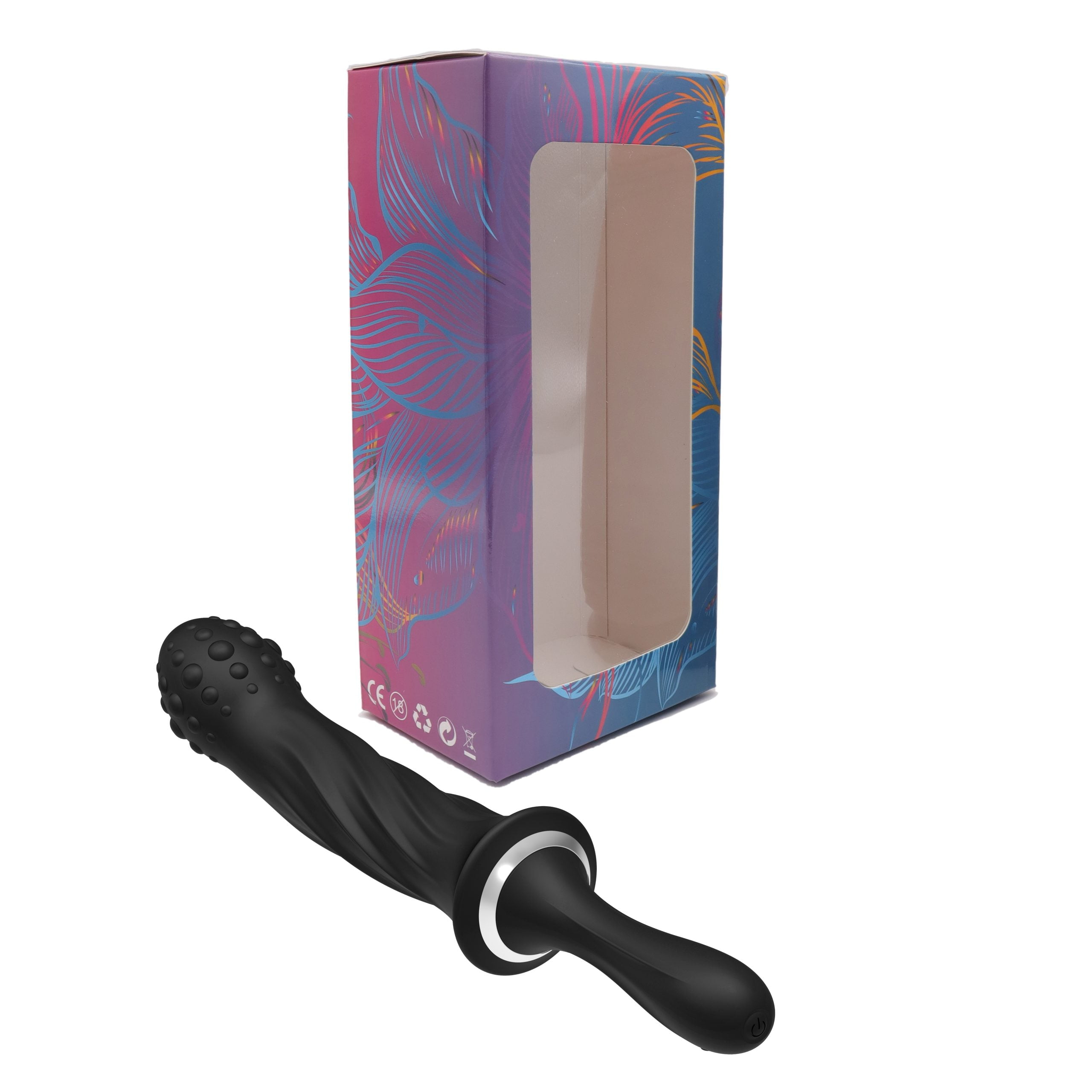 Vibrador com 10 Modos de Vibração com Aquecimento Recarregável Cod. BE 1007 - Imagem 2