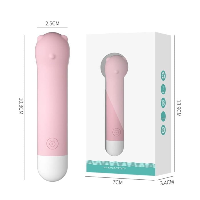 Vibrador Personal com 10 Modos de Vibração Recarregável Cod. XD 1034