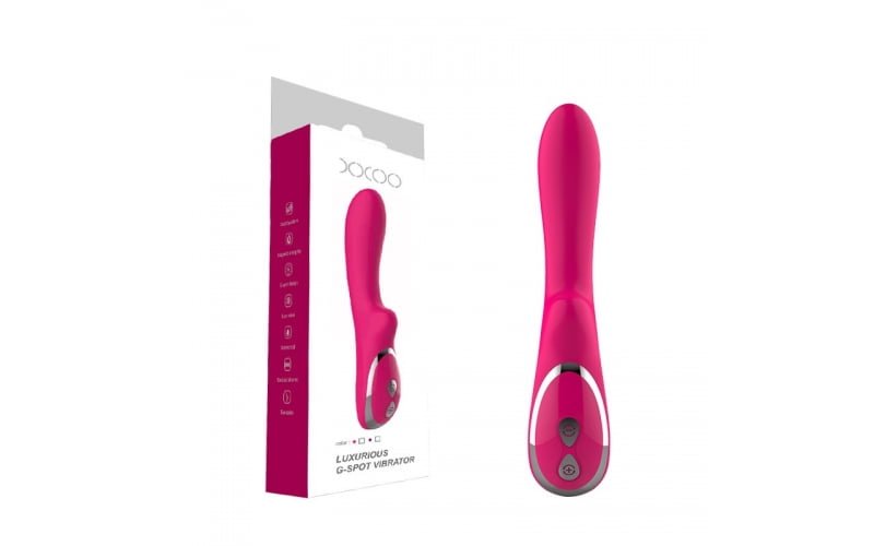 Vibrador com Estimulador de Clitóris com 10 Modos de Vibração Recarregável Cod. XN 1031