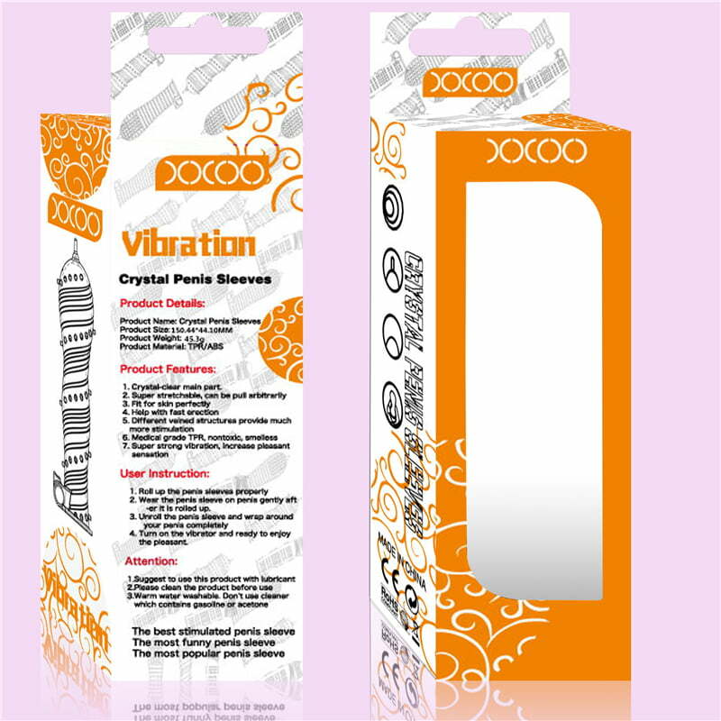 Capa Peniana Transparente com Vibração Única a Bateria Cod. XN 1029 - Imagem 3